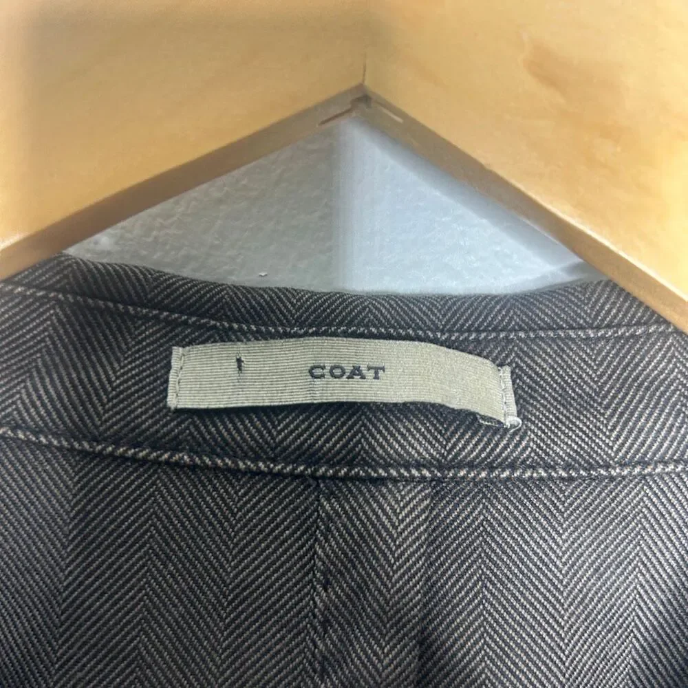 Boglioli Milano COAT Jacket EU52 Herringbone Cotton Blazer